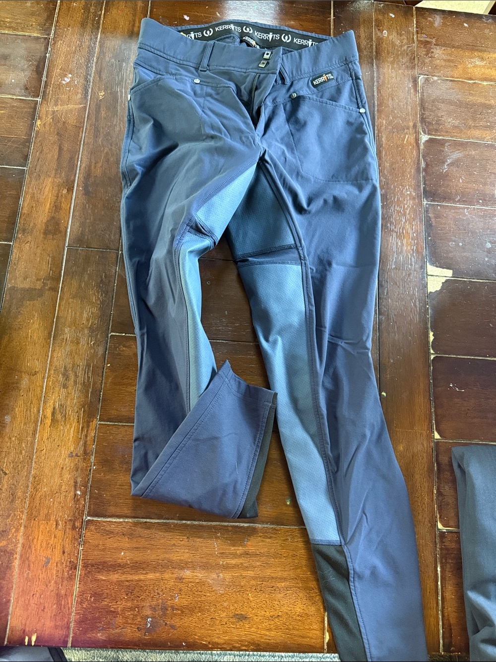 Kerrits Navy Equestrian Riding Breeches